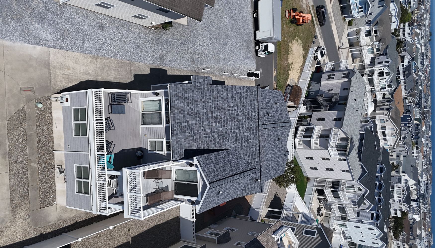 Sea Isle City Roofing Project: Slatestone Grey Shingle