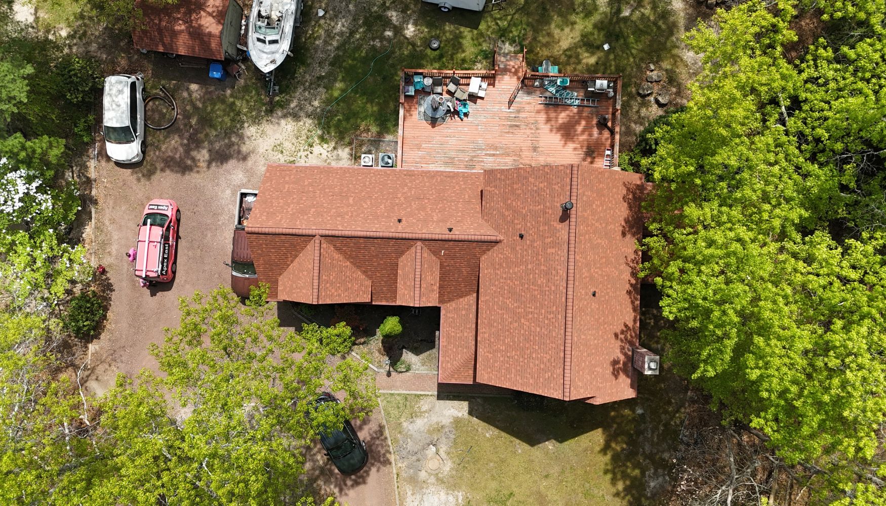 Sea Isle City Roofing Project: Terra Cotta Shingle