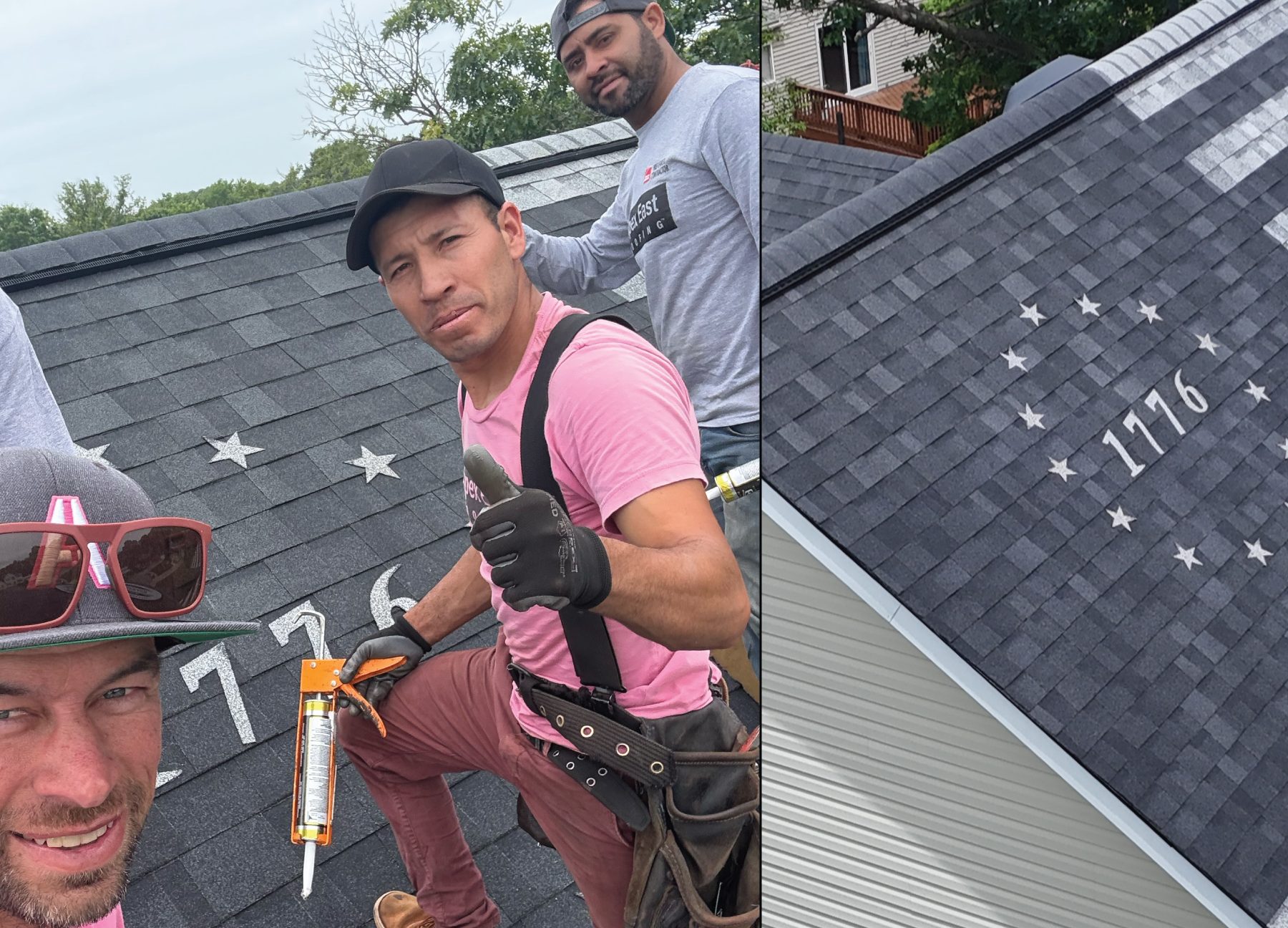 Apex_East_Roofing_Giveaway_flag_roof_Deptford2