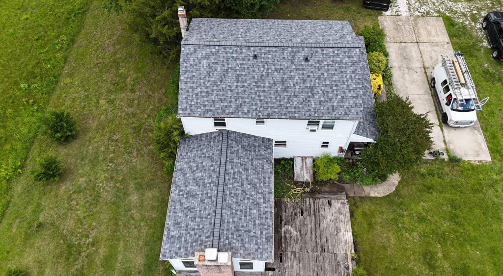 Delran roof estate gray after