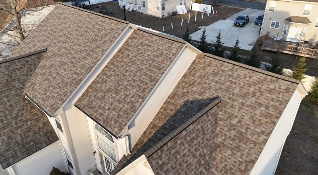 Willingboro roof driftwood header