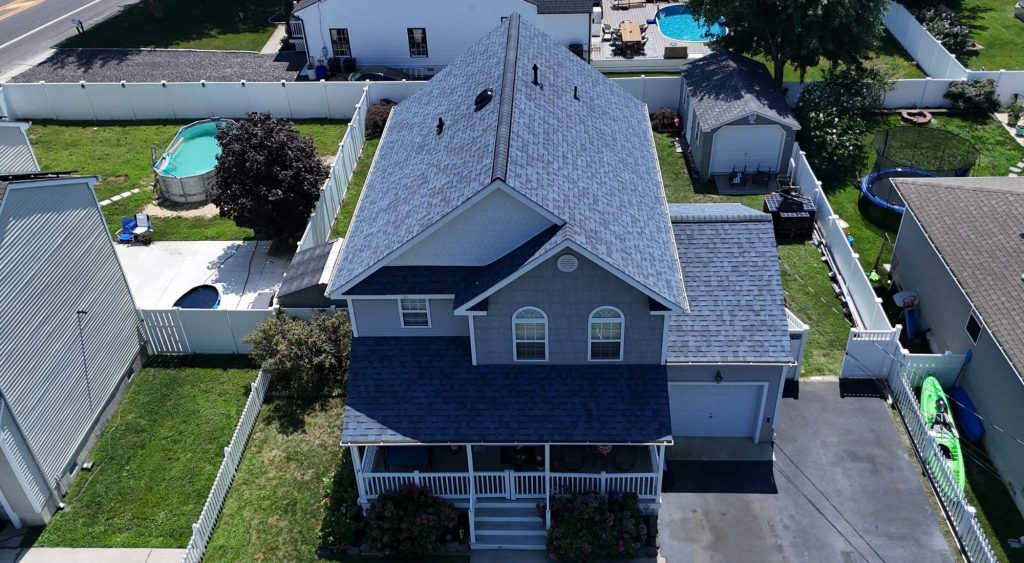 buena borough roof harbor blue after