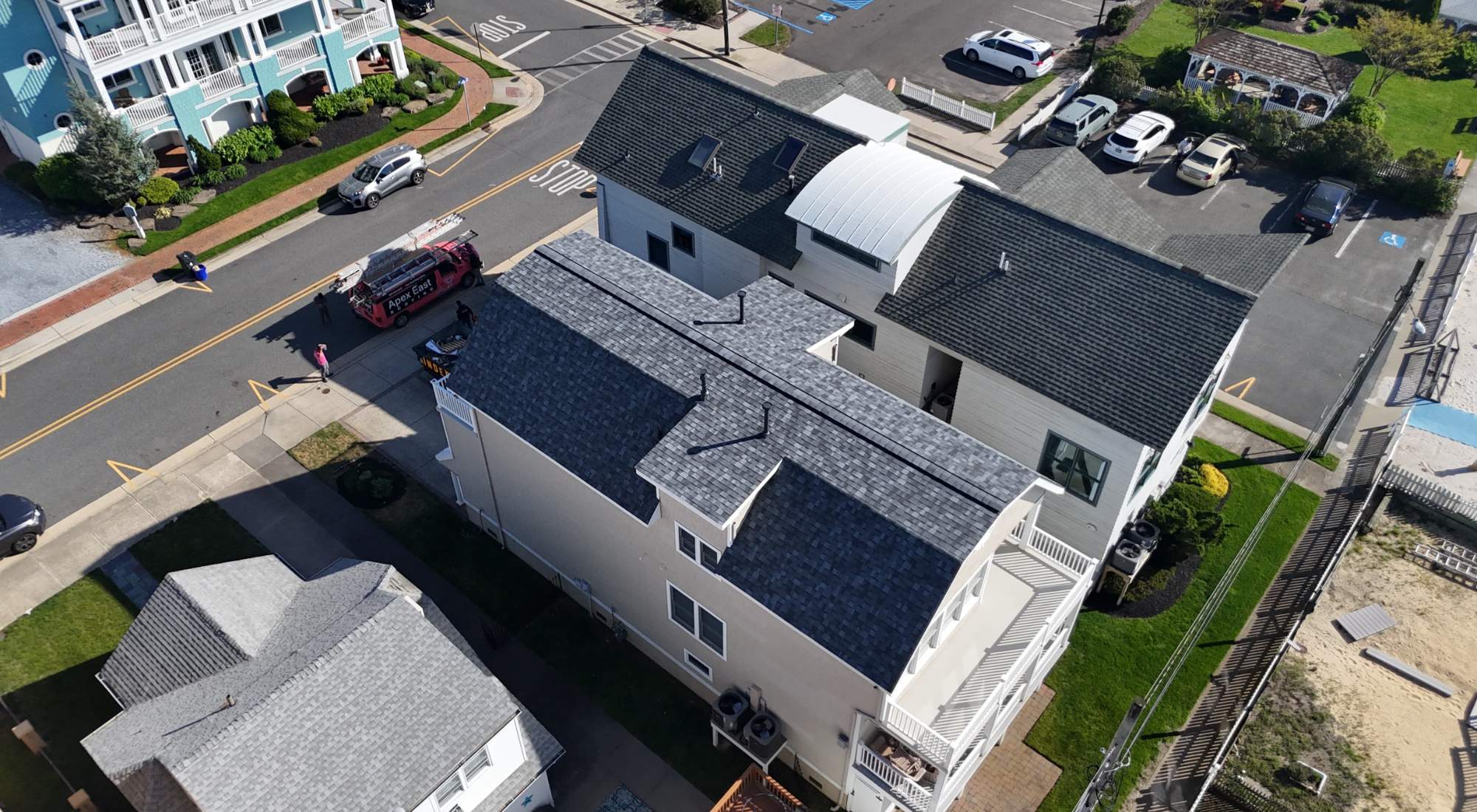 hamilton township slatestone residential roofing after