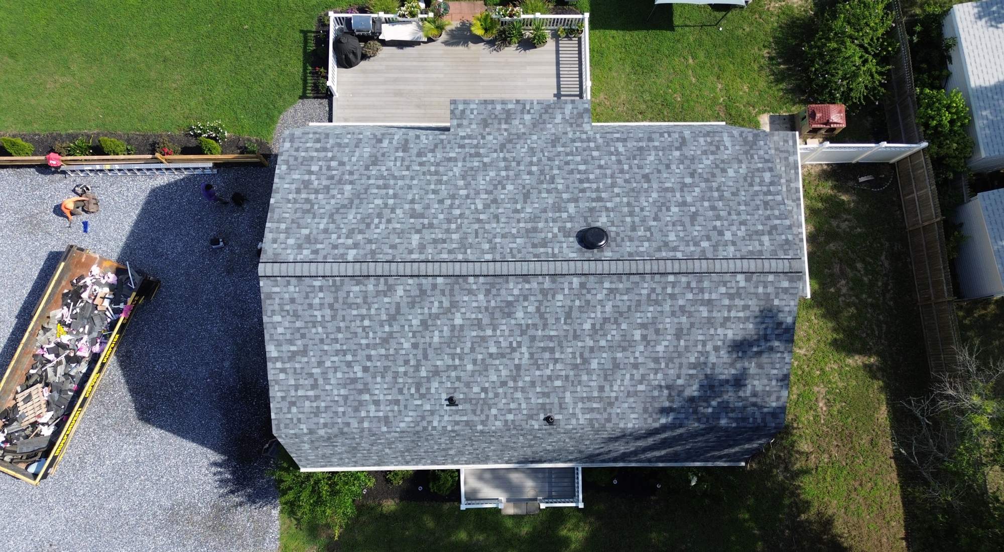 roofing wildwood crest slatestone gray after