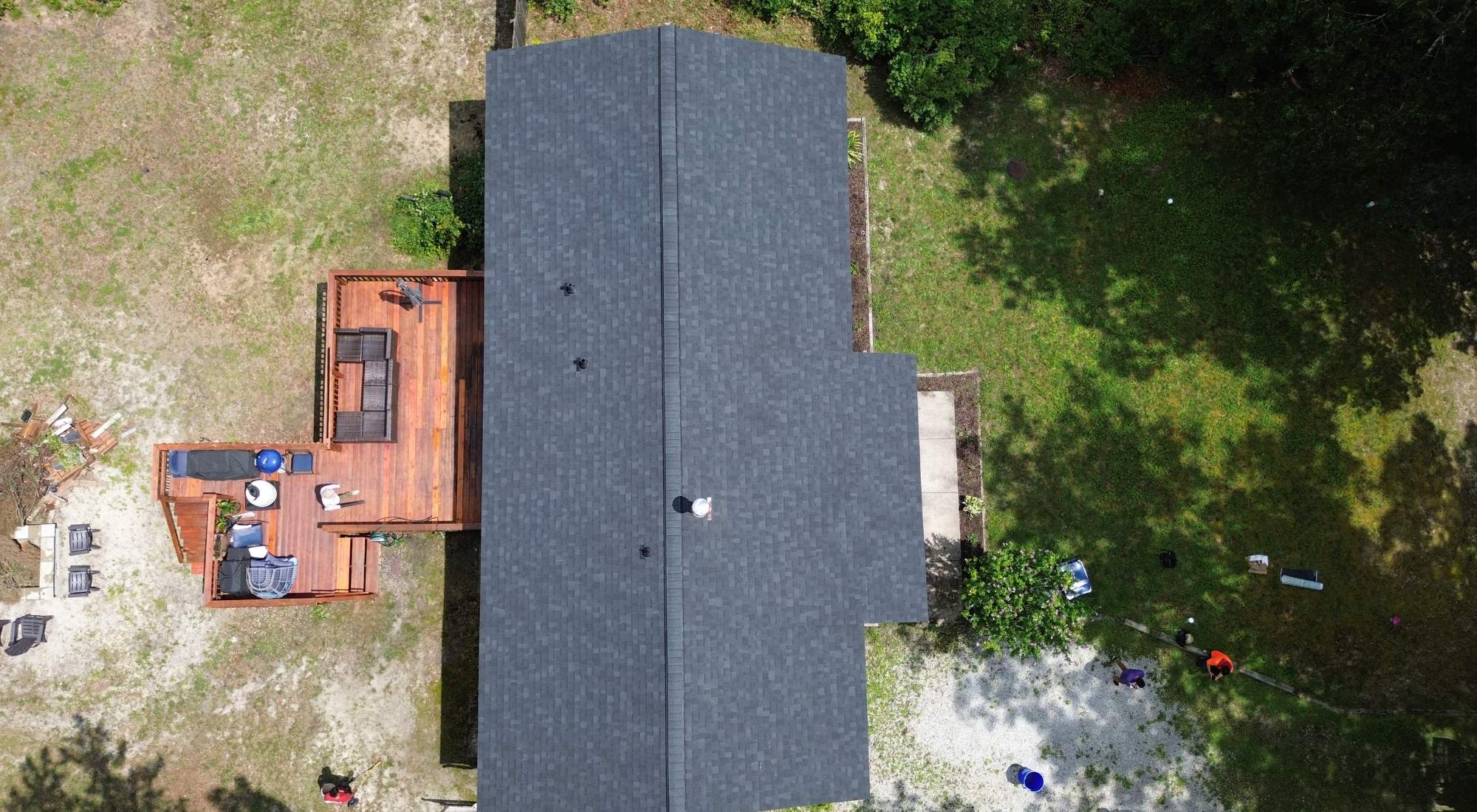 Middle Township NJ Roofing onyx black after