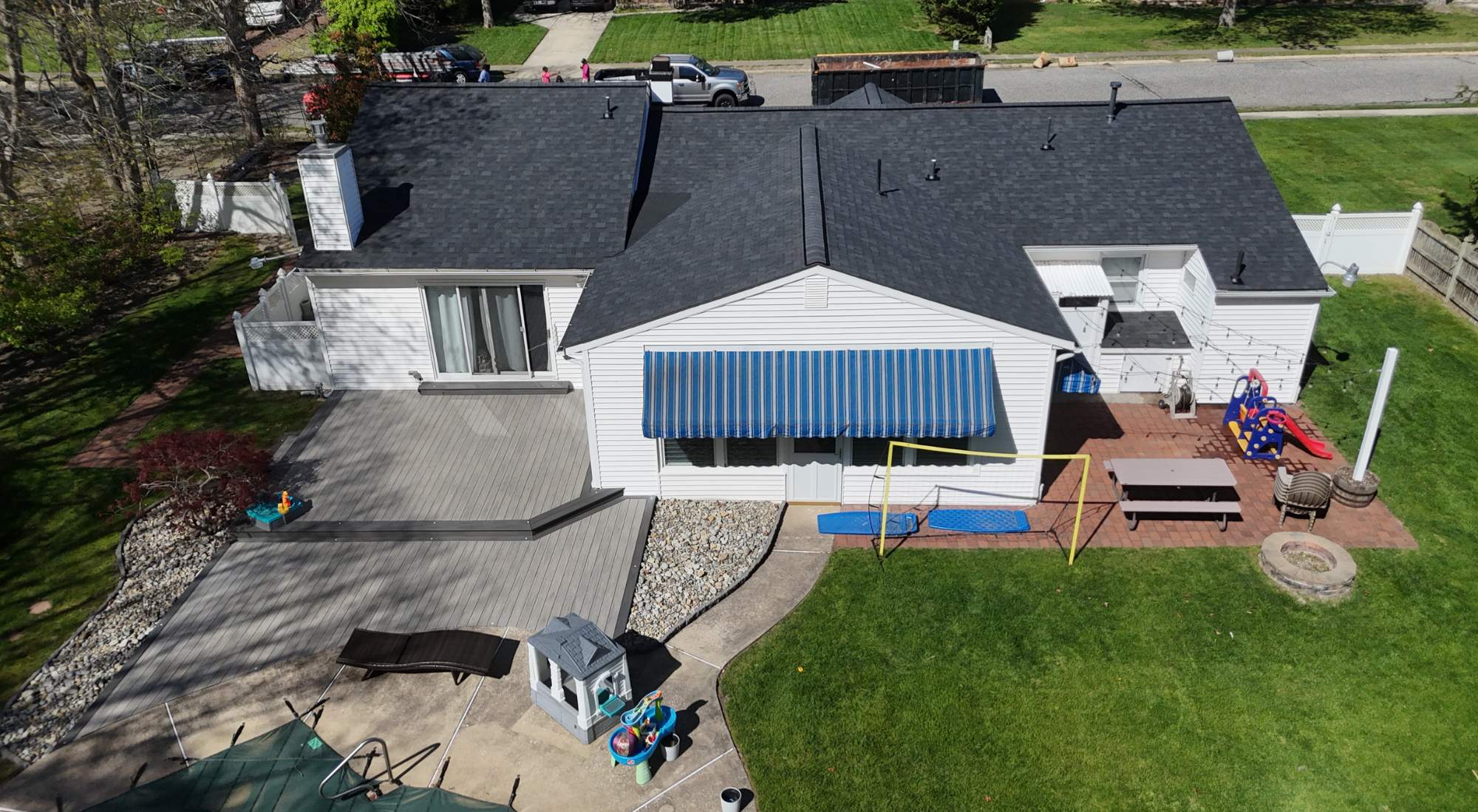 Roofing West Cape May NJ onyx black after