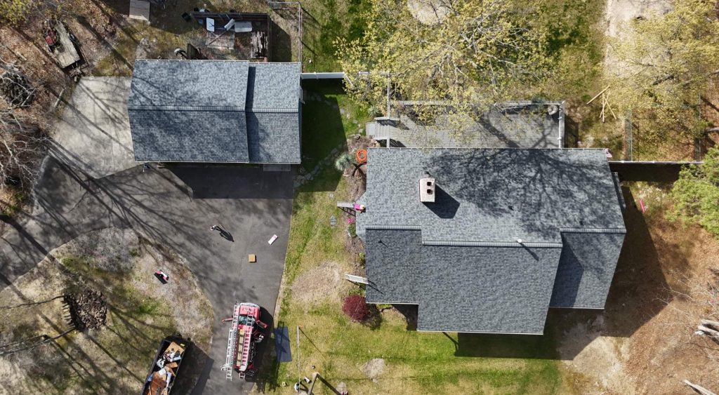 Maple Shade roof owens corning duration onyx Estate gray after