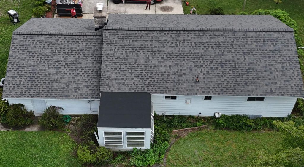 harrison township roofing peppercorn after