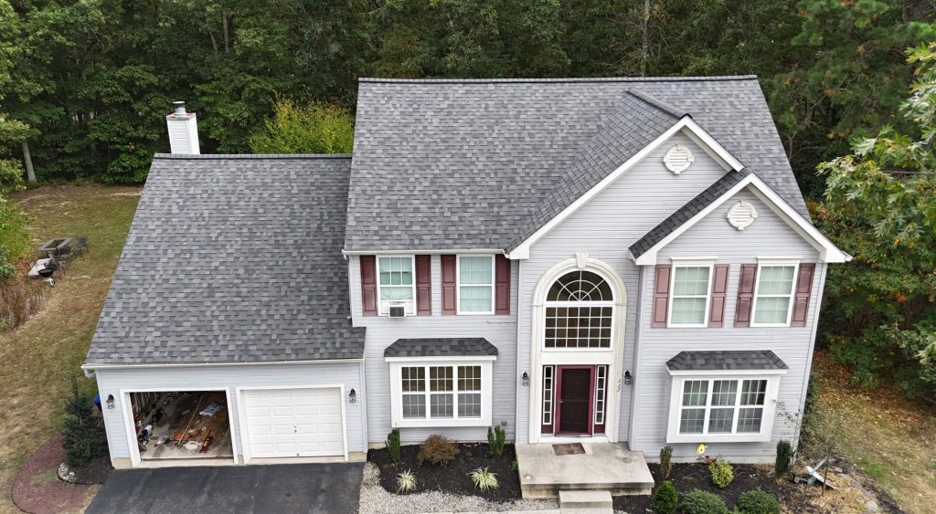 harrison township roofing williamsburg gray after