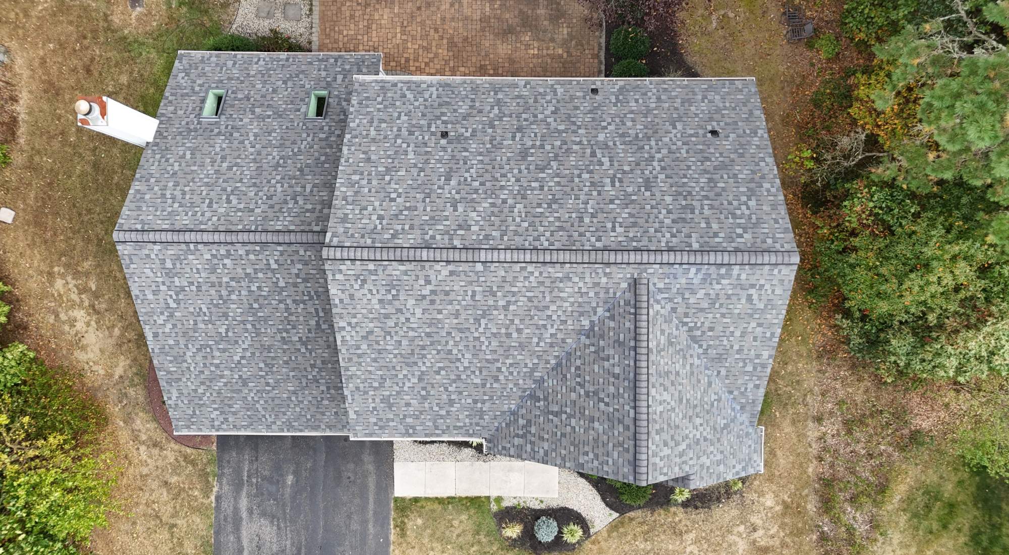 Woolwich roof williamsburg gray after